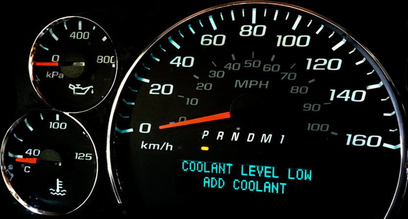 MINI Low Coolant Warning